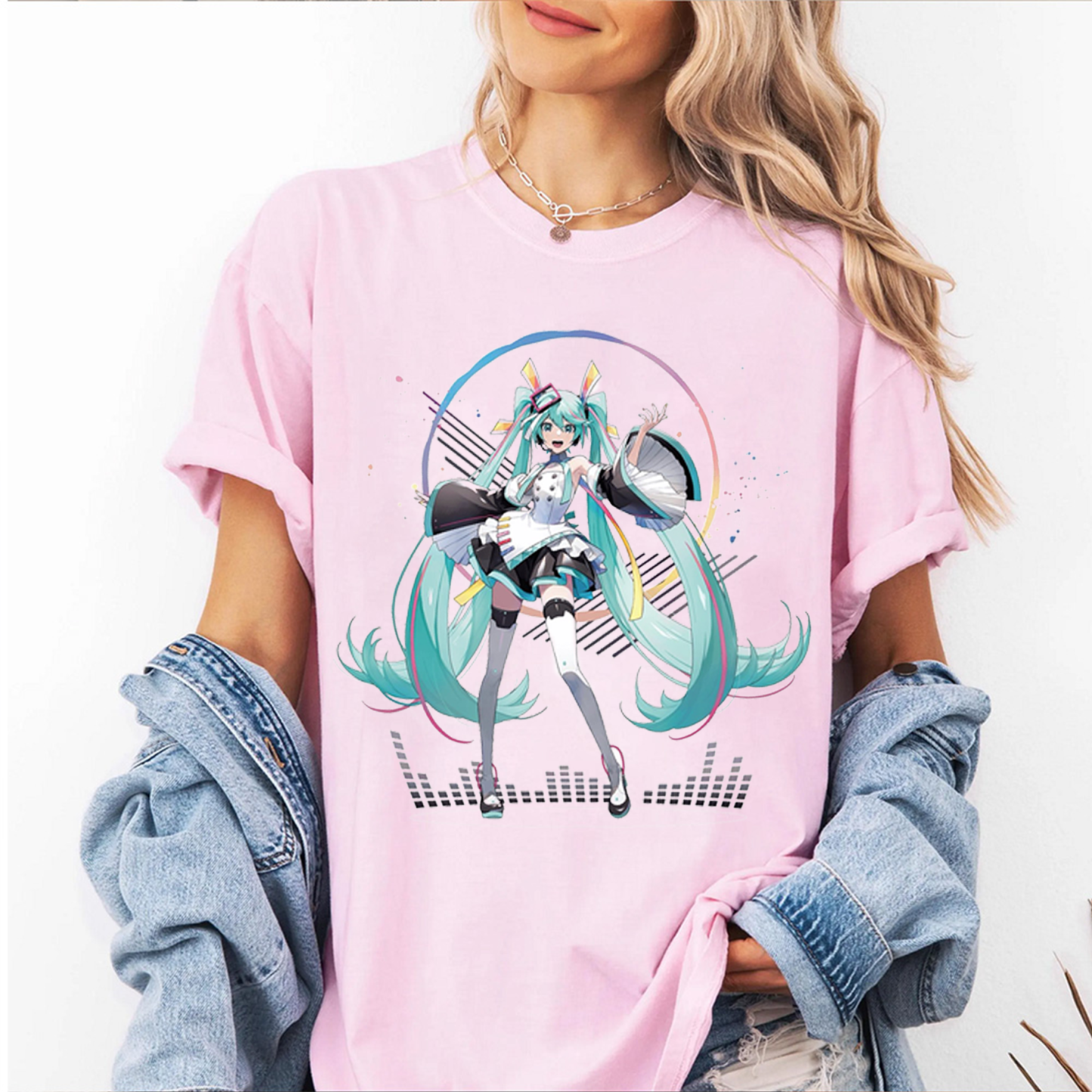 Hatsune Miku Vintage Washed T-shirt/Crewneck/Hoodie