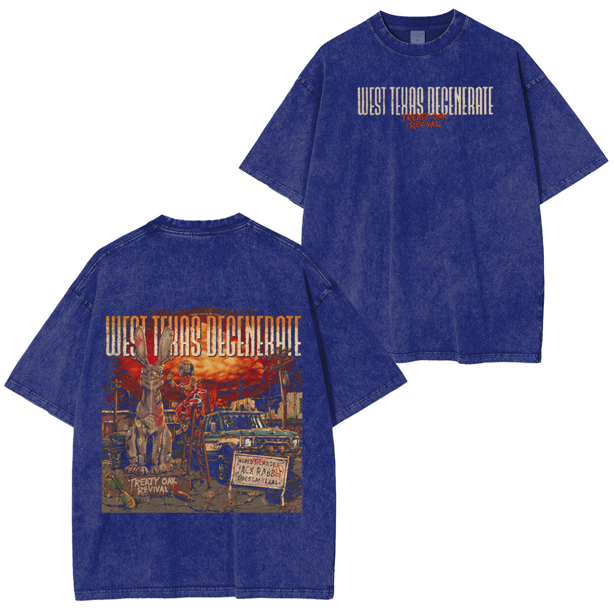 West Texas Degenerate Treaty Oak Revival Oversized T-shirt/Crewneck/Hoodie