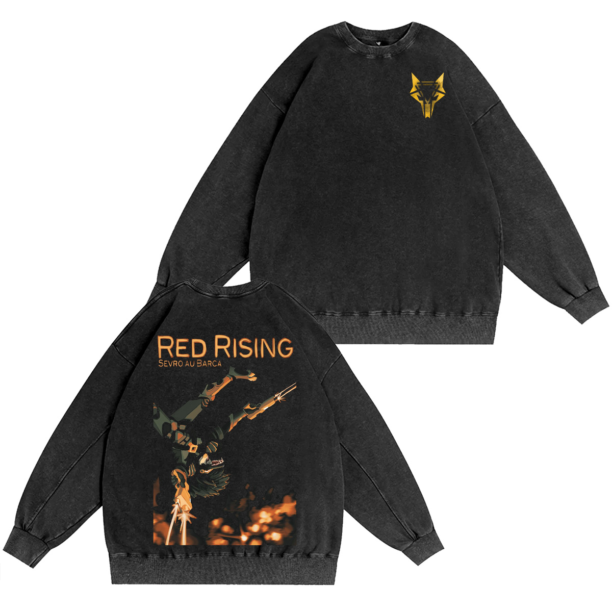 Red Rising Oversized T-shirt/Crewneck/Hoodie