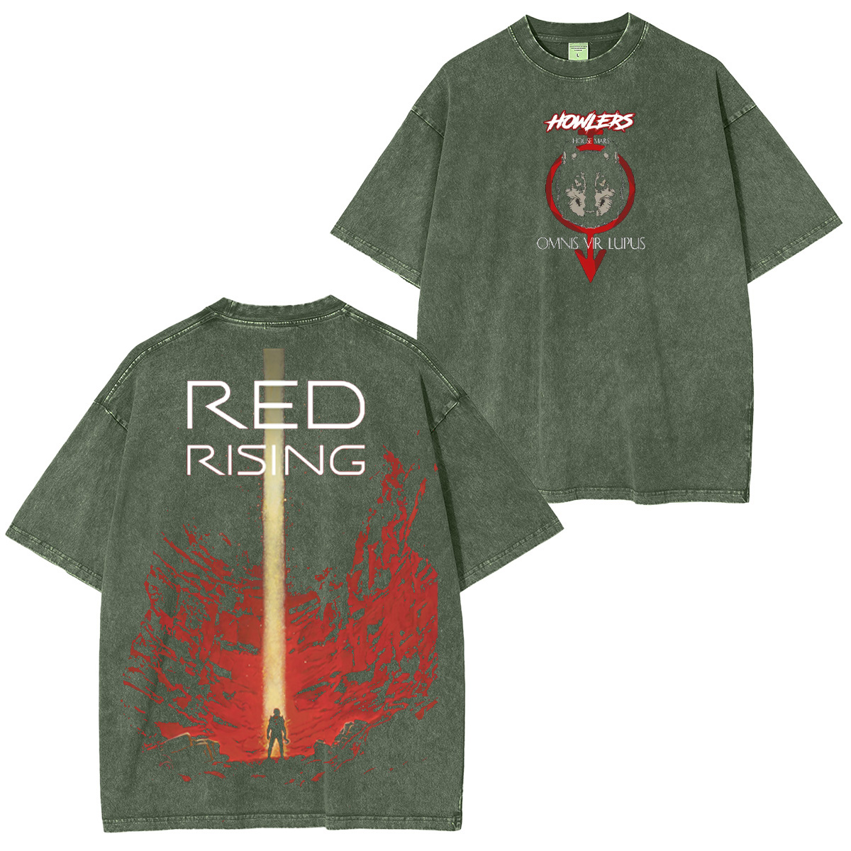 Red Rising Oversized T-shirt/Crewneck/Hoodie