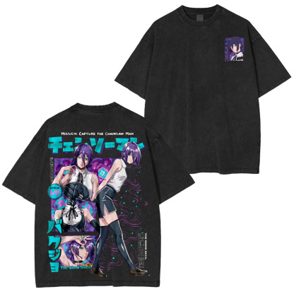Reze Chainsaw Man Oversized T-shirt/Crewneck/Hoodie