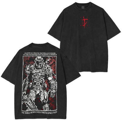 Doom Slayer Oversized T-shirt/Crewneck/Hoodie