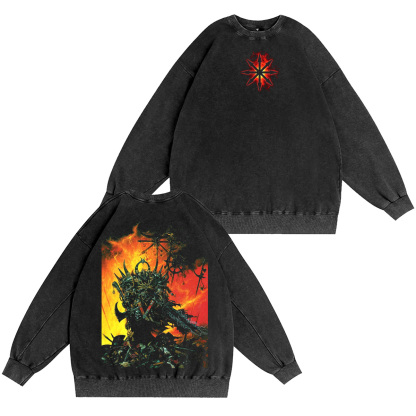 Chaos Star Warhammer 40k Oversized T-shirt/Crewneck/Hoodie