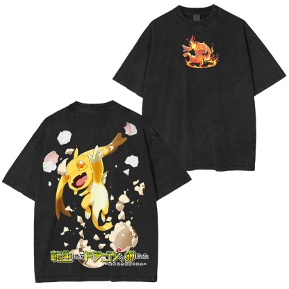 Reincarnated as a Dragon Hatchling Oversized T-shirt/Crewneck/Hoodie