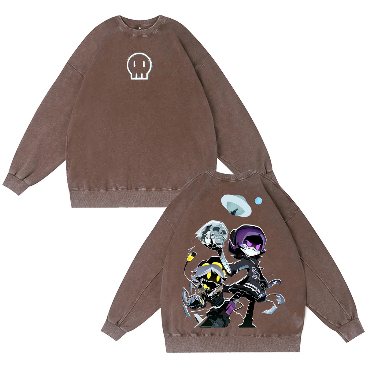 New It Came From Copper 9 Murder Drones Oversized Washed T-shirt/Crewneck/Hoodie