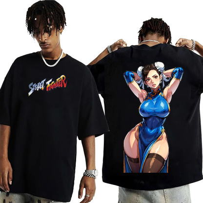 Street Fighter Alpha Oversized Washed T-shirt/Crewneck/Hoodie