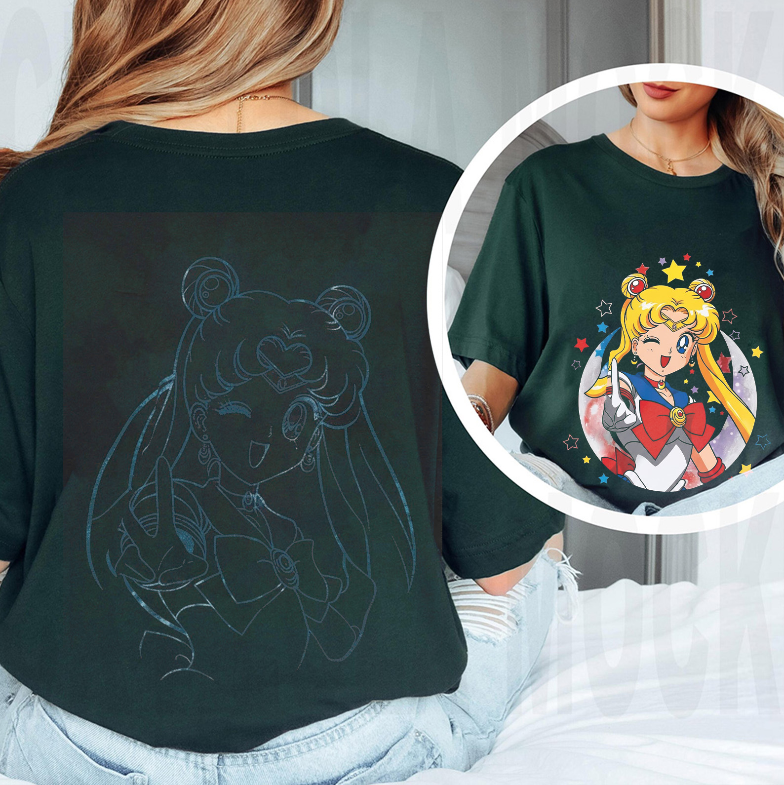 Sailor Moon Unisex Cotton T-Shirt