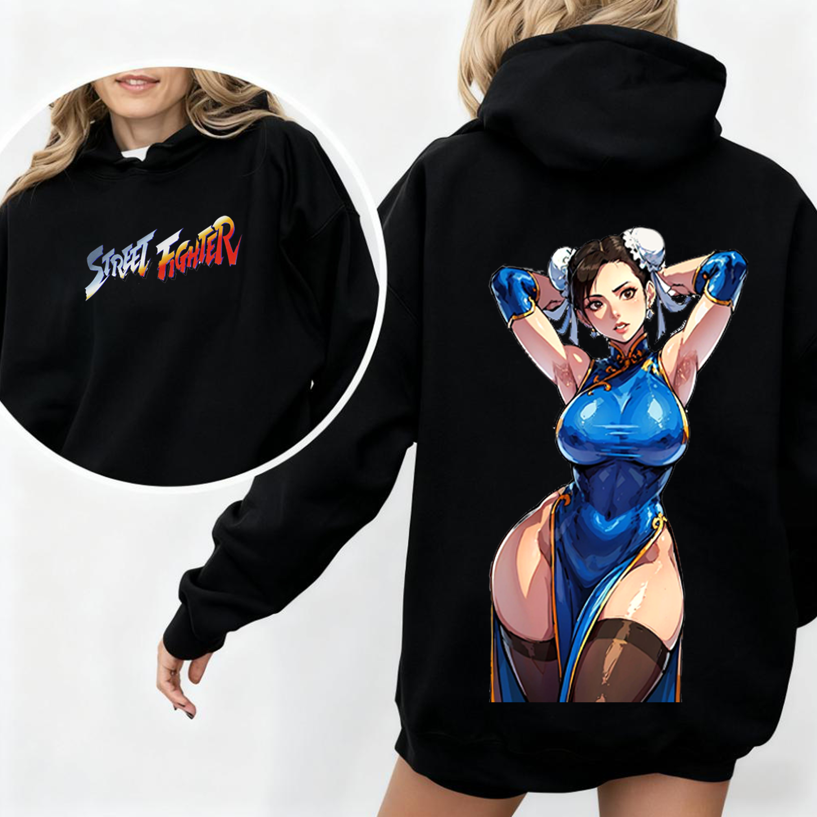 Street Fighter Alpha Oversized Washed T-shirt/Crewneck/Hoodie