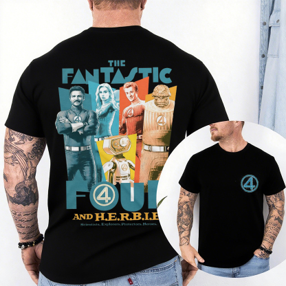 Remera The Fantastic Four And Herbie Unisex Shirt