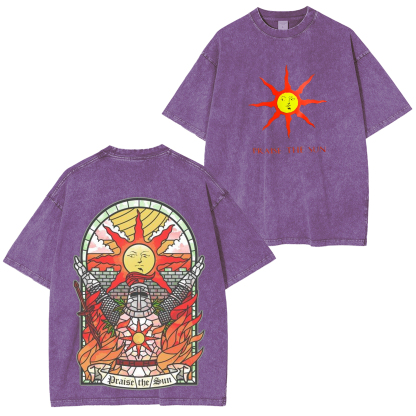 Praise The Sun Tarot Card Thank God Online T-Shirt