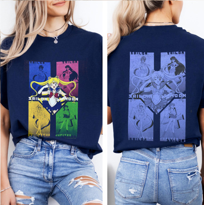 Sailor Moon Unisex Cotton T-Shirt