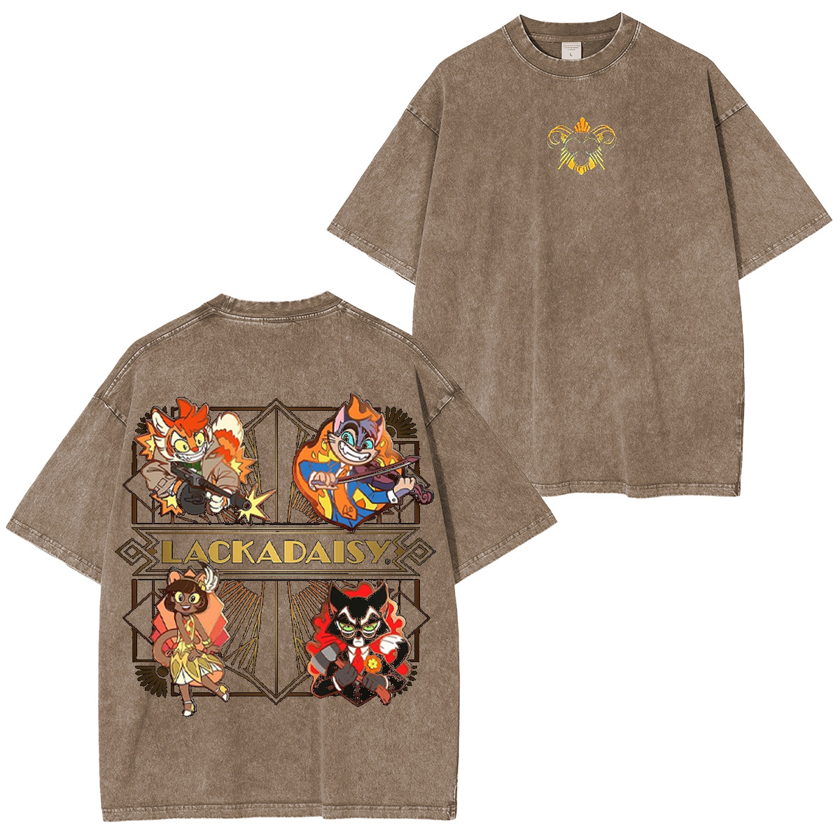 Lackadaisy Oversized T-shirt/Crewneck/Hoodie