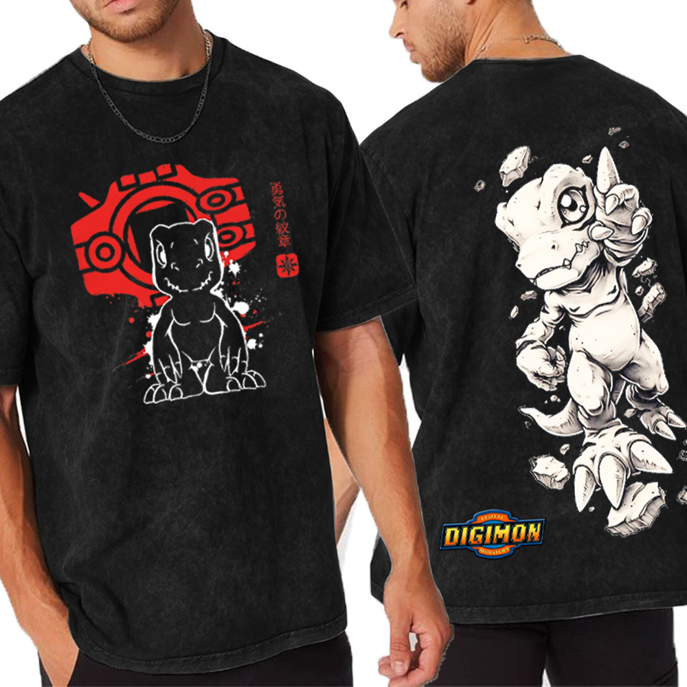 Agumon Digimon Oversized T-shirt/Crewneck/Hoodie