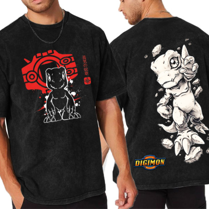 Agumon Digimon Oversized T-shirt/Crewneck/Hoodie