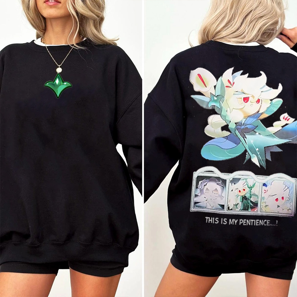White Lily Cookie Cookie Run Oversized T-shirt/Crewneck/Hoodie