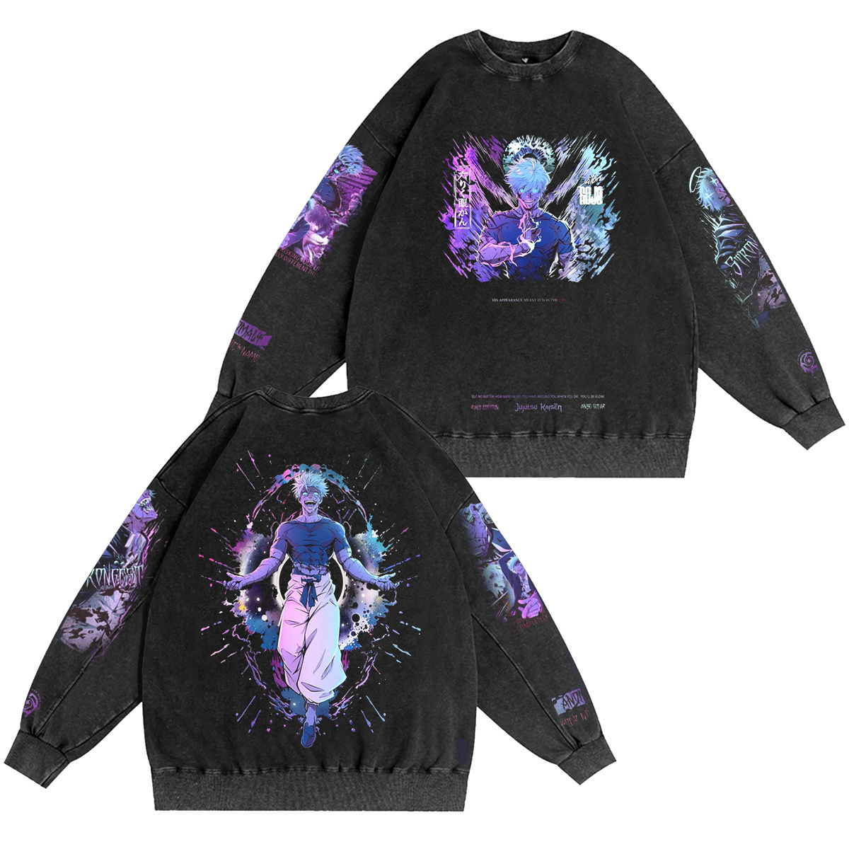 STRONGEST Oversized Washed T-shirt/Crewneck/Hoodie