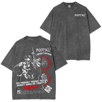 Postal 2 Washed T-shirt/Crewneck/Hoodie
