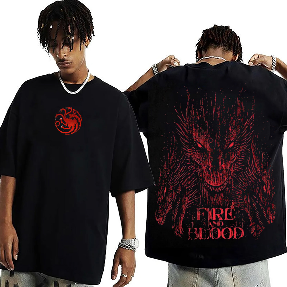 House Targaryen Oversized T-shirt/Crewneck/Hoodie