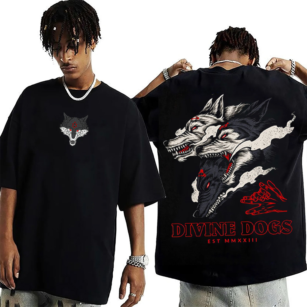 Divine Dogs Jujutsu Kaisen Oversized T-shirt/Crewneck/Hoodie