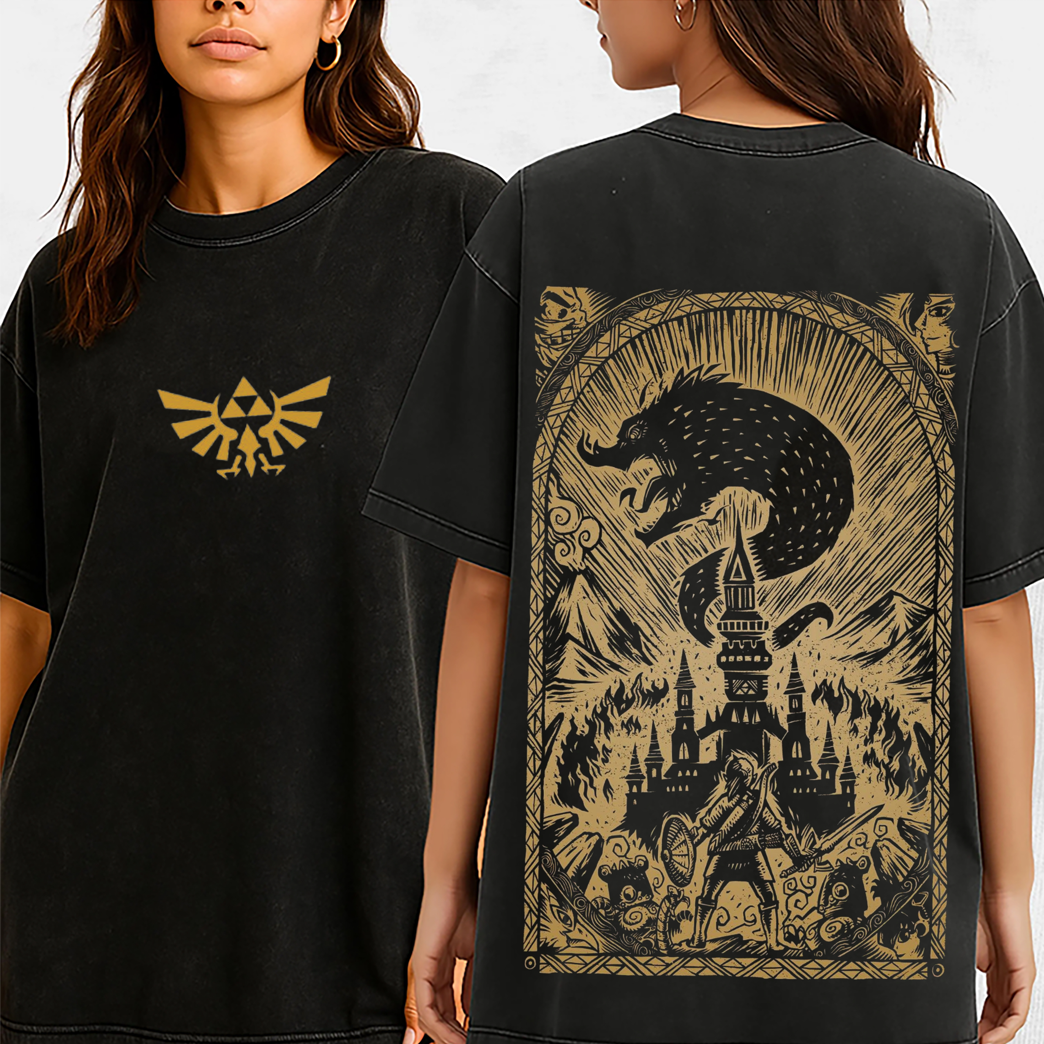 Rise of Hyrule Golden drip for the chosen hero T-Shirt