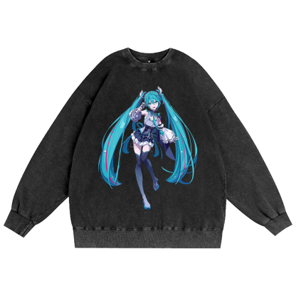 Hatsune Miku Vintage Washed T-shirt/Crewneck/Hoodie
