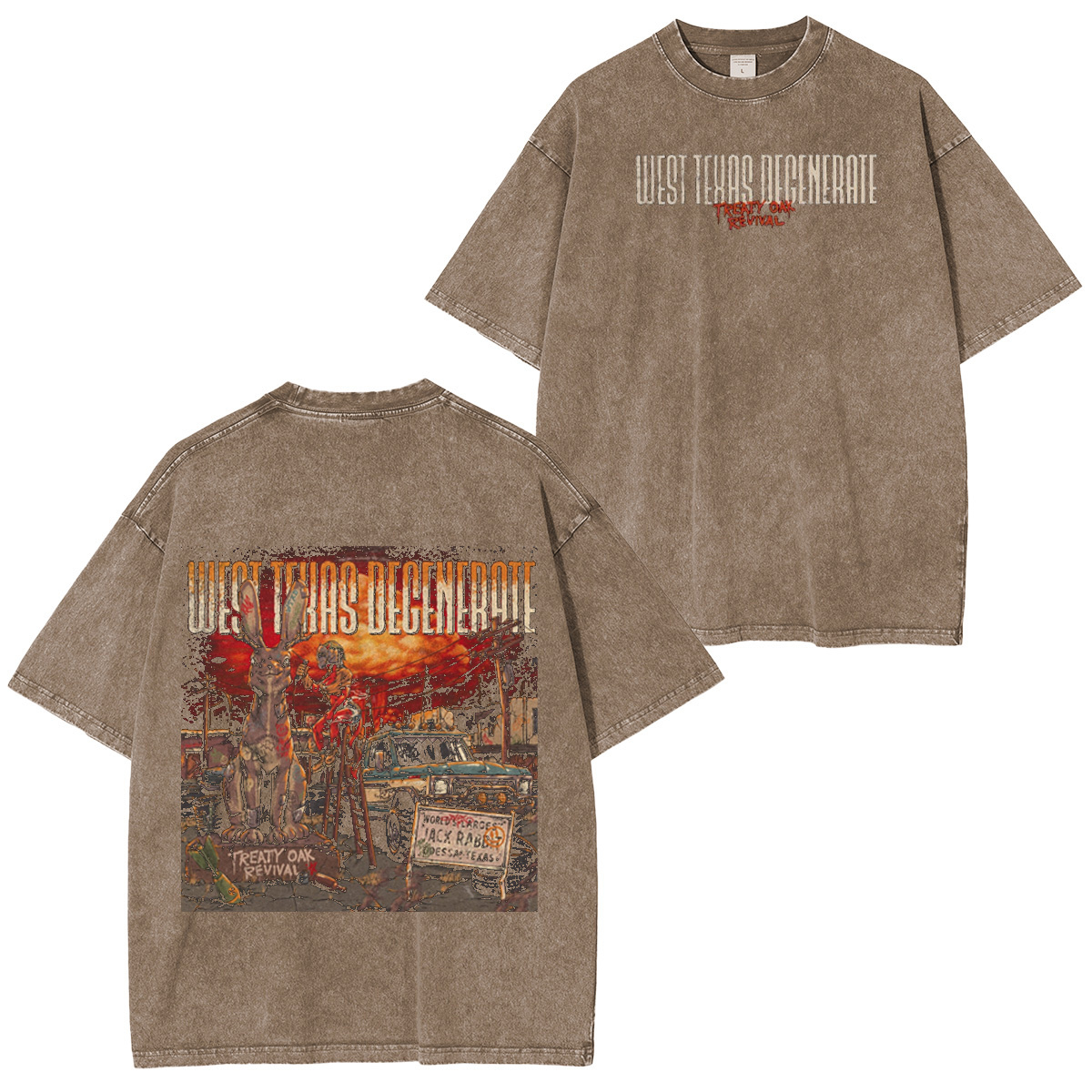 West Texas Degenerate Treaty Oak Revival Oversized T-shirt/Crewneck/Hoodie