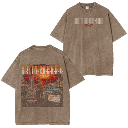 West Texas Degenerate Treaty Oak Revival Oversized T-shirt/Crewneck/Hoodie