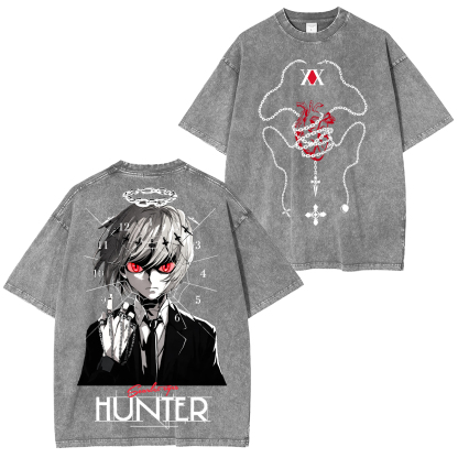 Hunter X Hunter  Unisex Washed T-Shirt