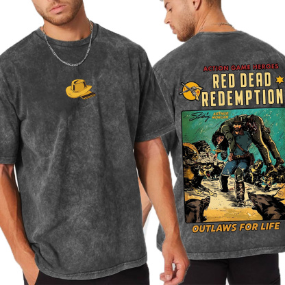 Arthur Morgan x Red Dead Redemption Vintage washed T-shirt/Crewneck/Hoodie