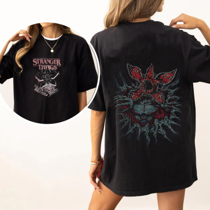 stranger  things Oversized Washed T-shirt/Crewneck/Hoodie