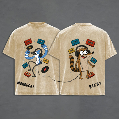 Regular Show  Unisex Washed T-Shirt
