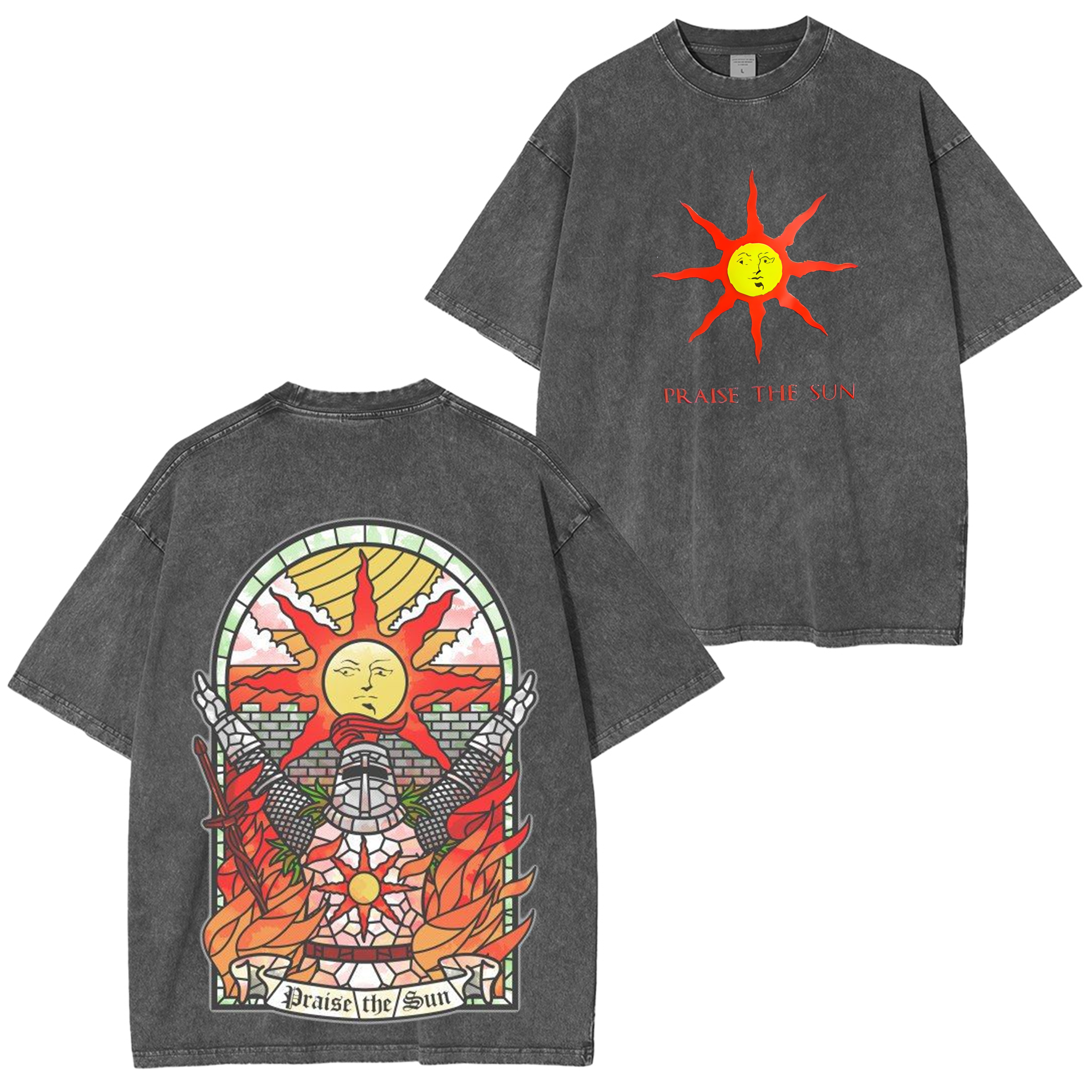 Praise The Sun Tarot Card Thank God Online T-Shirt