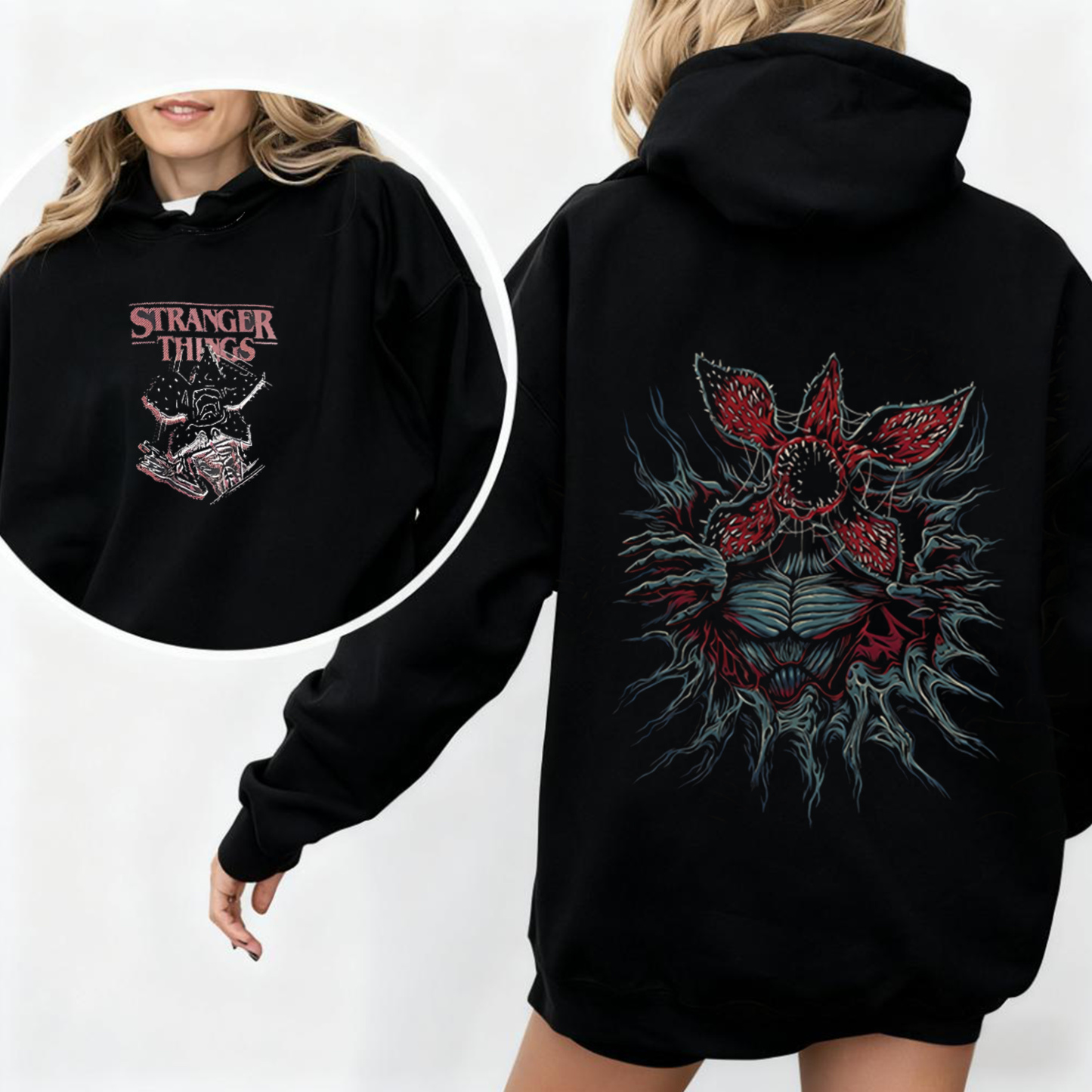 stranger  things Oversized Washed T-shirt/Crewneck/Hoodie