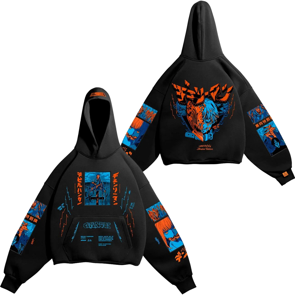 Retro Guitar Solo Cartoon Character Oversized Washed T-shirt/Crewneck/Hoodie