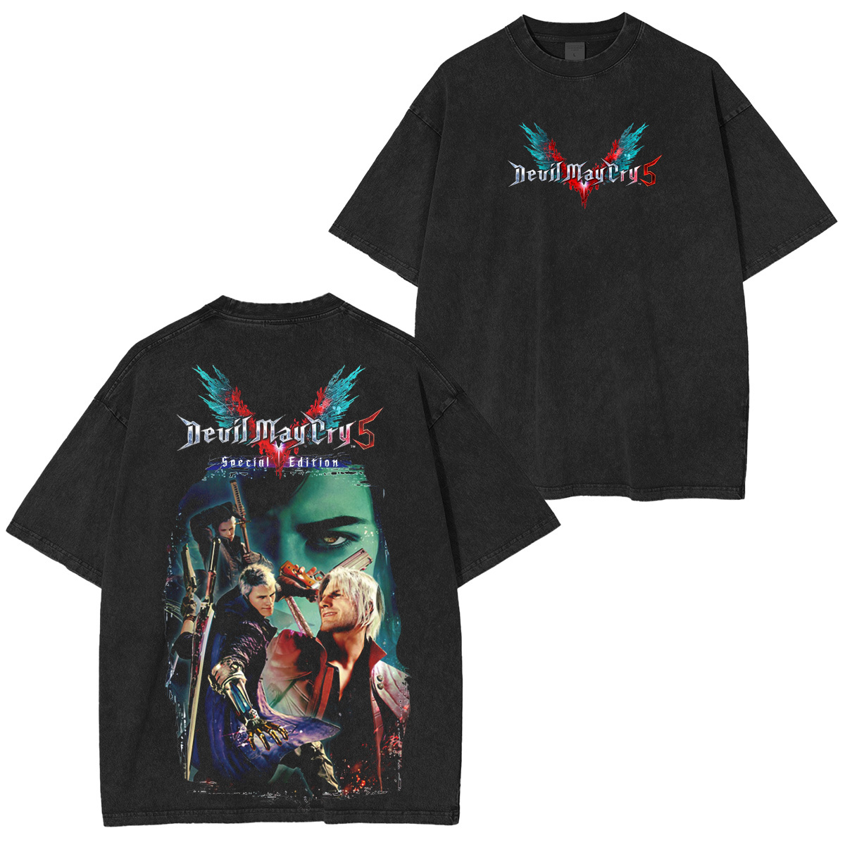 Devil May Cry 5 Special Edition Game Oversized T-shirt/Crewneck/Hoodie