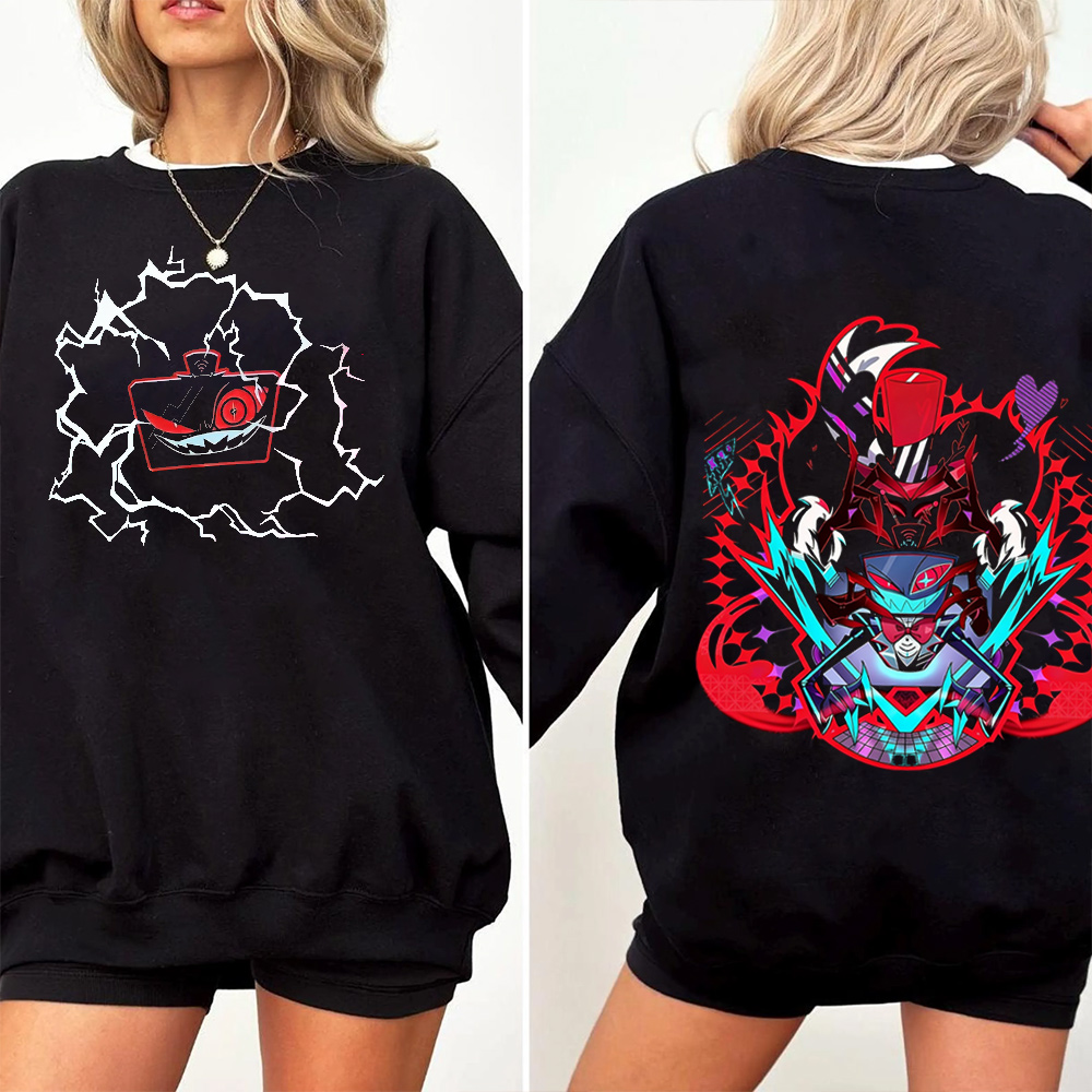 VOX x VAL Hazbin Hotel Oversized T-shirt/Crewneck/Hoodie