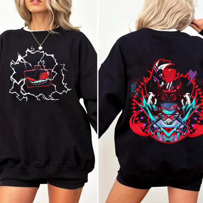 VOX x VAL Hazbin Hotel Oversized T-shirt/Crewneck/Hoodie
