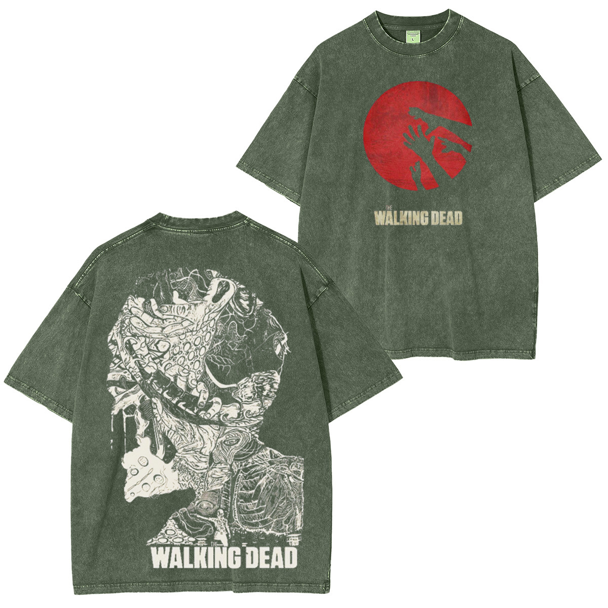 The Walking Dead Vintage Washed T-shirt/Crewneck/Hoodie