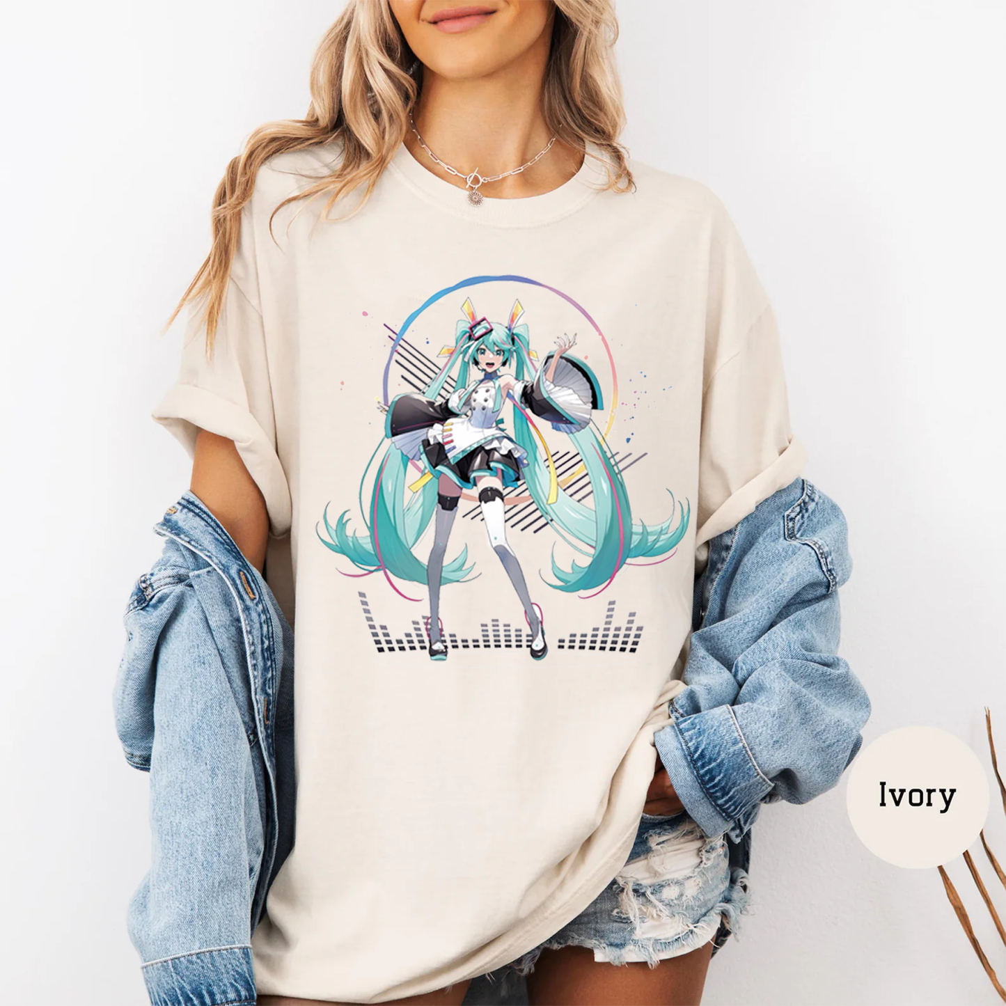 Hatsune Miku Vintage Washed T-shirt/Crewneck/Hoodie