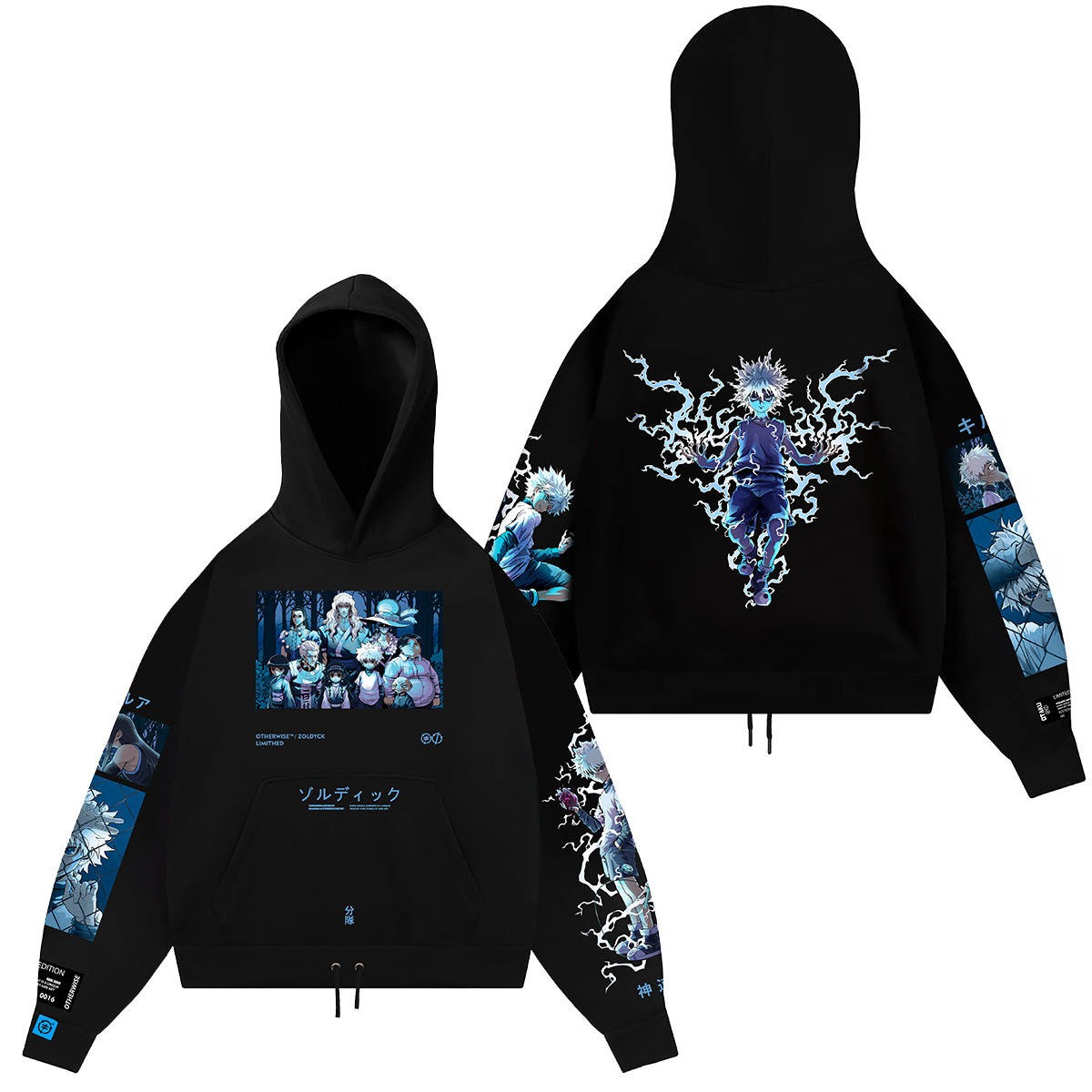 “Hunter x Hunter” Oversized Washed T-shirt/Crewneck/Hoodie