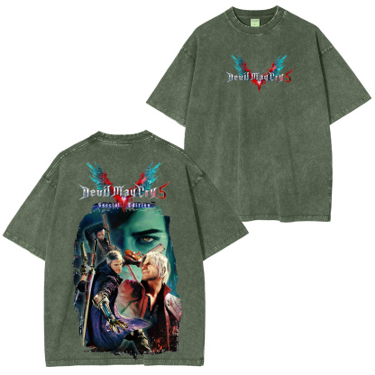 Devil May Cry 5 Special Edition Game Oversized T-shirt/Crewneck/Hoodie