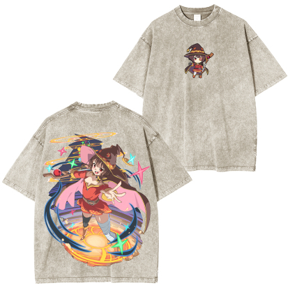 Megumin Unisex Washed T-Shirt
