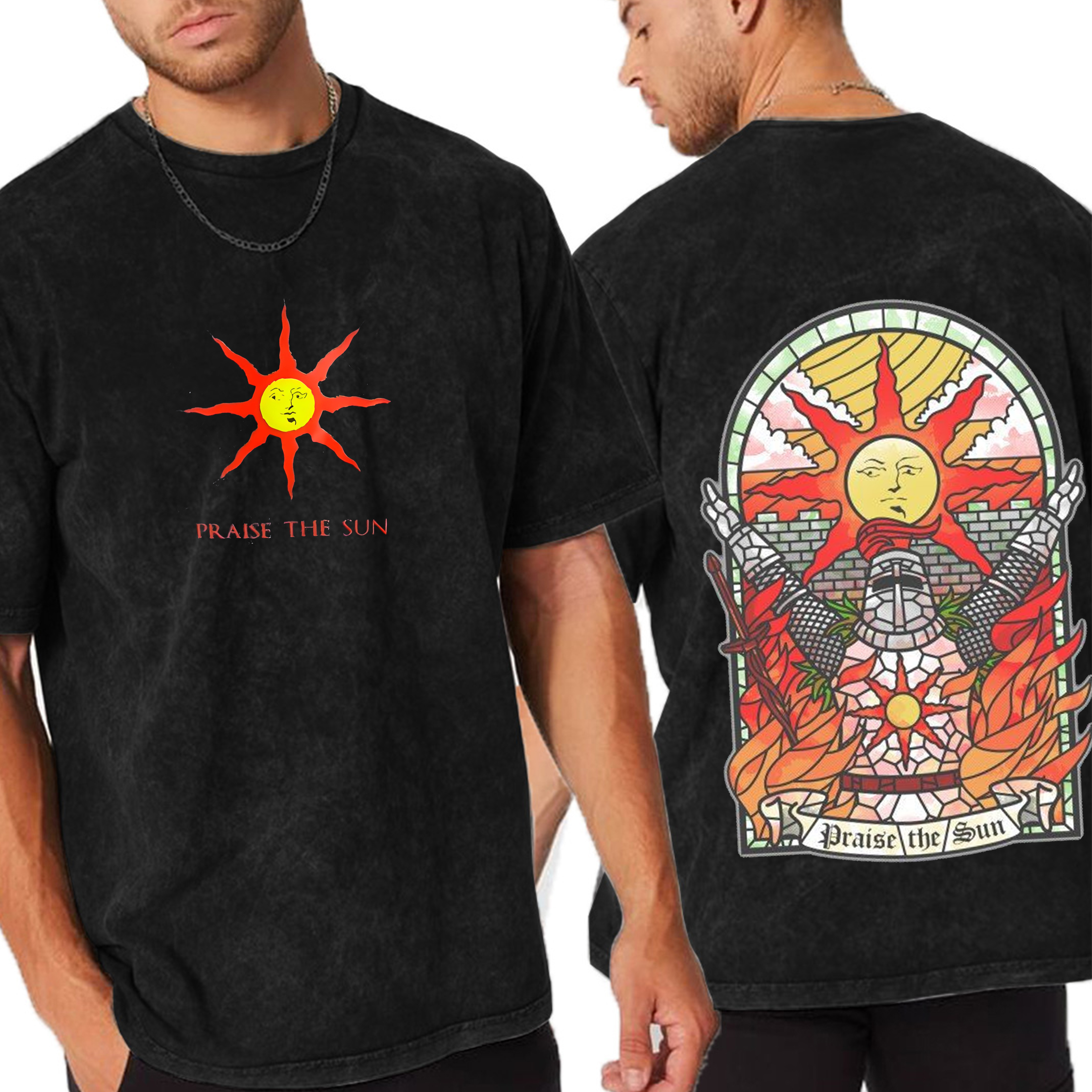 Praise The Sun Tarot Card Thank God Online T-Shirt