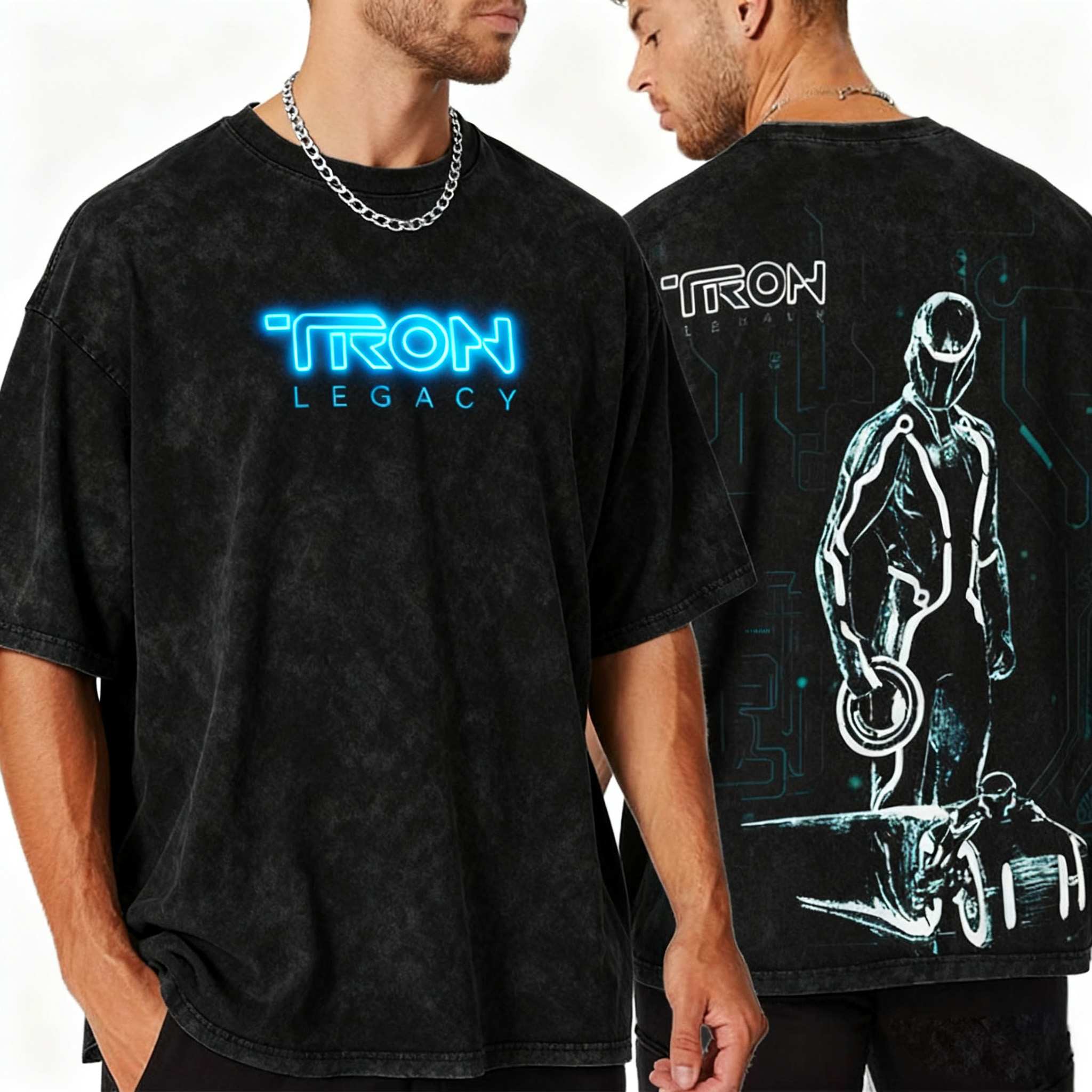 Enter the Grid. Tron: Legacy Vintage Washed Unisex T-Shirt