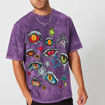 Demon Slayer: Kimetsu no Yaiba Unisex Washed T-Shirt
