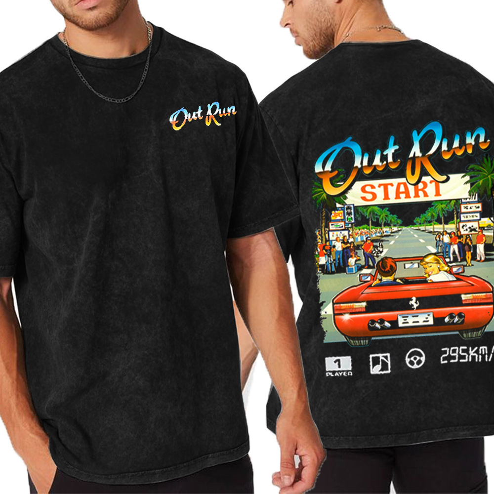Retro Out Run Oversized T-shirt/Crewneck/Hoodie