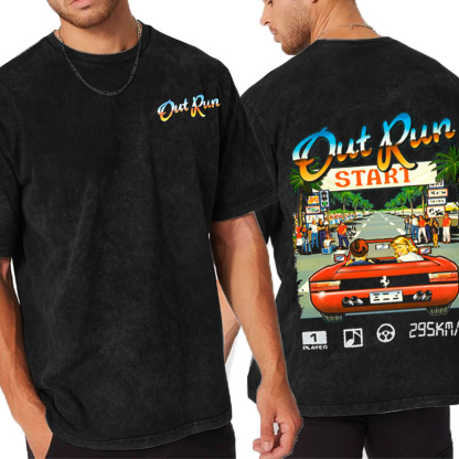 Retro Out Run Oversized T-shirt/Crewneck/Hoodie