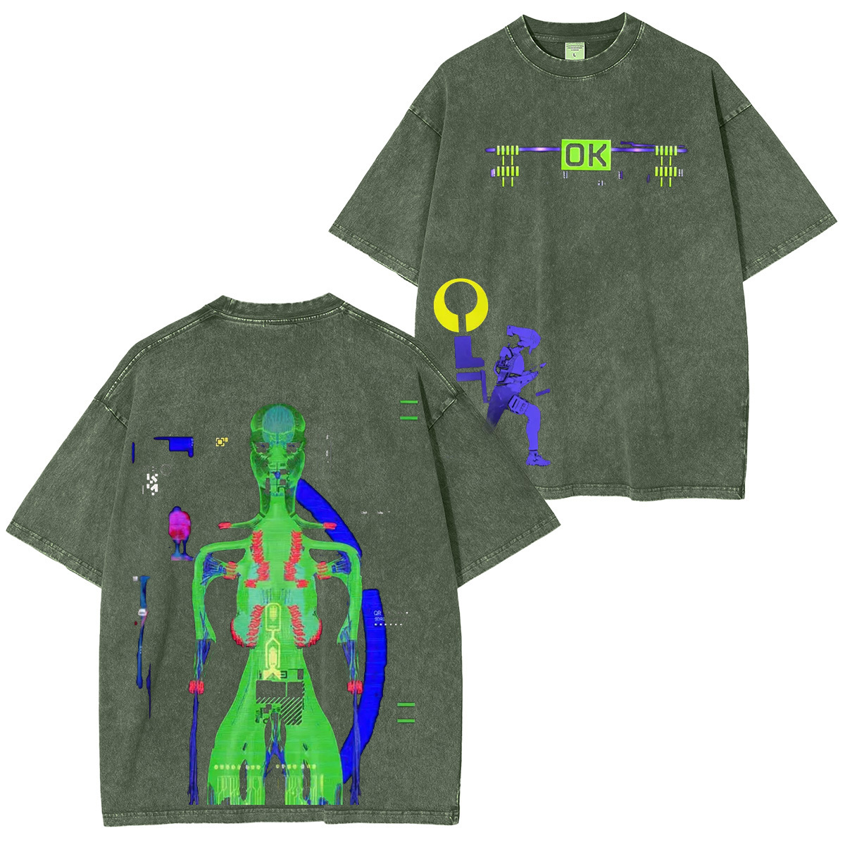 Marathon Vintage Unisex  Washed T-Shirt