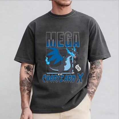 Pokemon 2026 World Cup Mexico City Unisex Washed T-Shirt