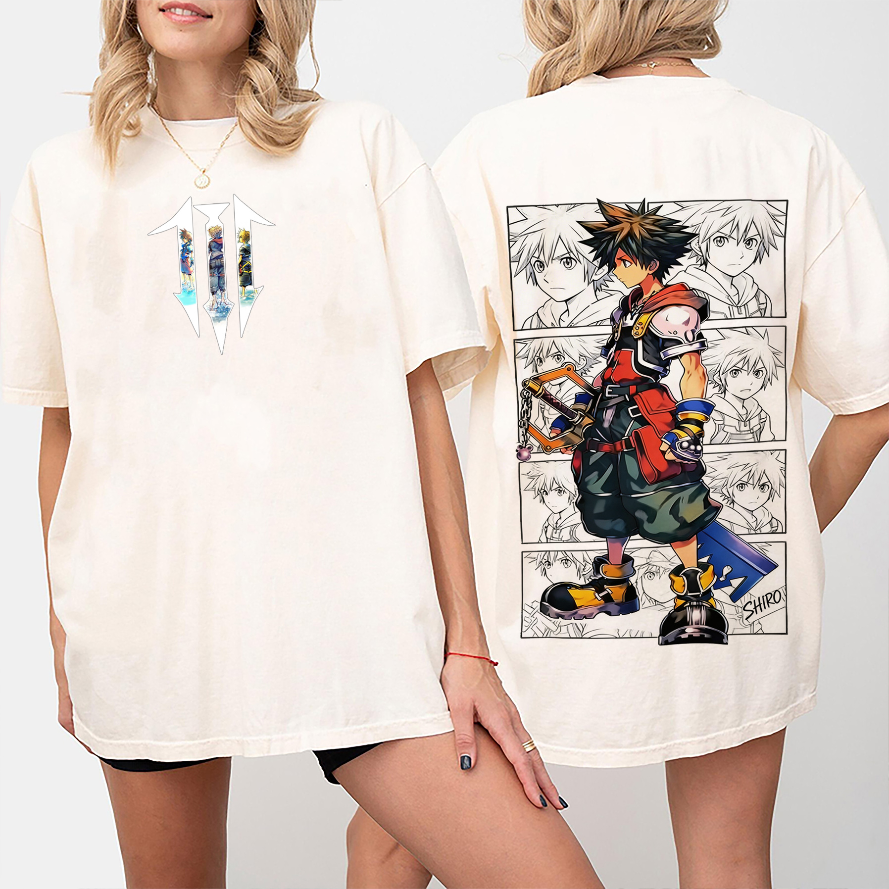Kingdom Hearts Oversized T-shirt/Crewneck/Hoodie
